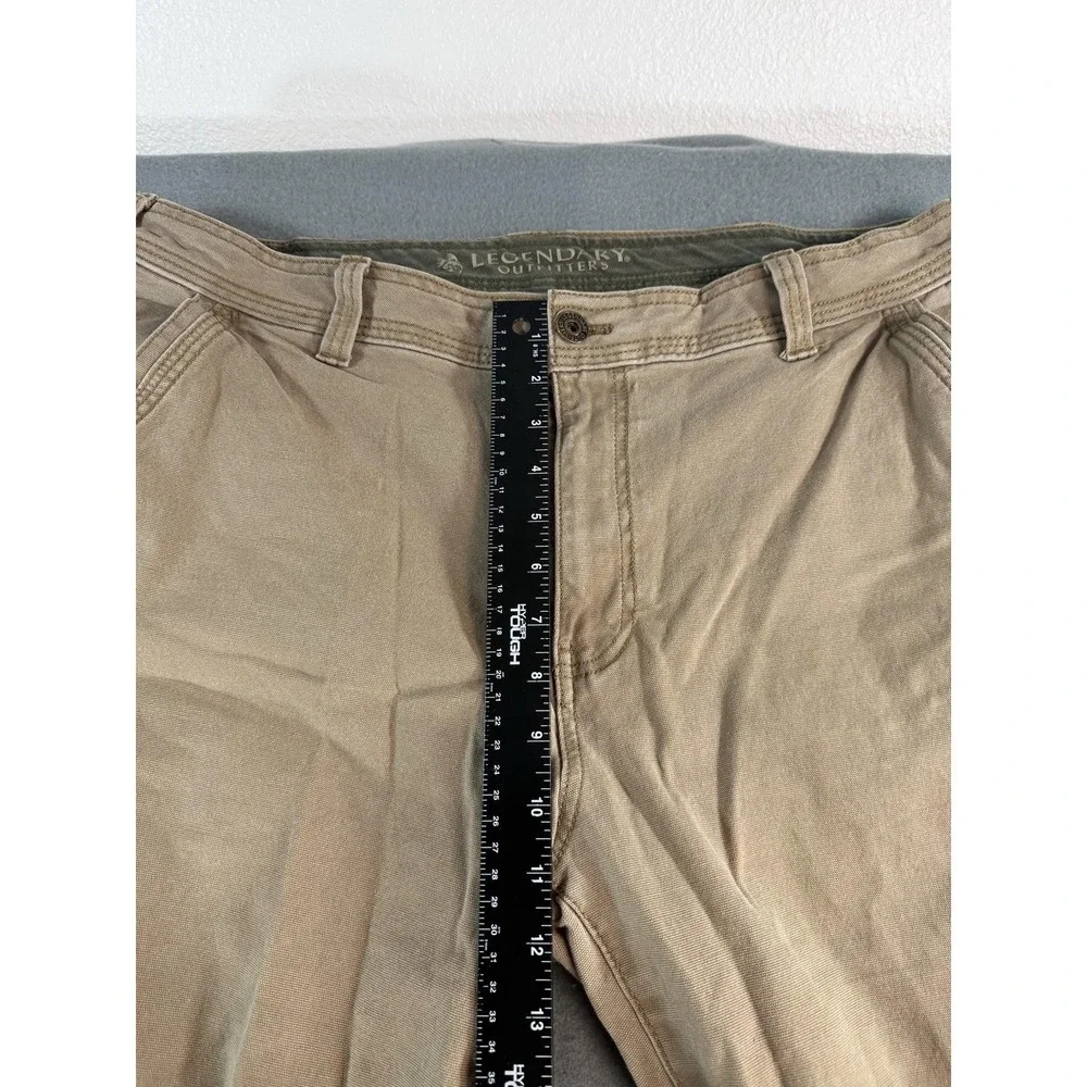 Legendary Outfitters Pants Mens 38x34 Beige Relaxed Fit Carpenter Workwear